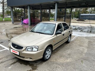 2005 Hyundai Accent ТагАЗ II, бежевый, 450000 рублей, вид 2
