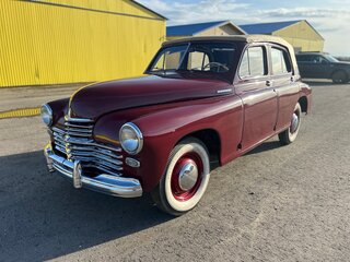 1949 ГАЗ М-20 «Победа», красный, 5000000 рублей, вид 1