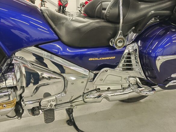 2003 Honda GL 1800 Gold Wing, синий, 930000 рублей - вид 20
