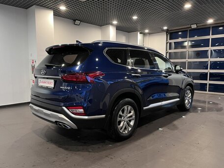 2019 Hyundai Santa Fe IV, синий, 2690000 рублей, вид 3