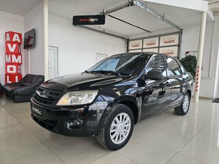 2012 Lada (ВАЗ) Granta I, чёрный, 414000 рублей, вид 1