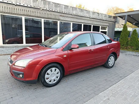 2006 Ford Focus II, красный, 217000 рублей, вид 1
