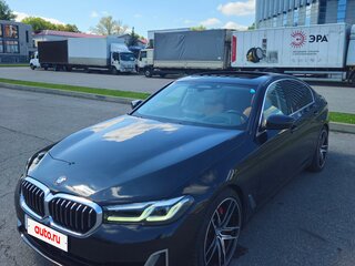 2021 BMW 5 серии 520i VII (G30/G31/G38) Рестайлинг, чёрный, 4950000 рублей, вид 1