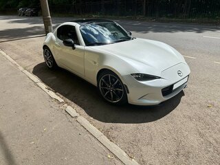 2022 Mazda MX-5 RF IV (ND), белый, 4500000 рублей, вид 4