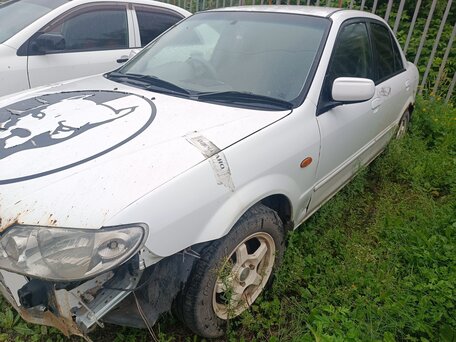2002 Mazda Familia VIII (BJ), белый, 171000 рублей, вид 5