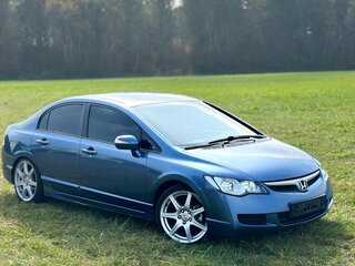 2008 Honda Civic VIII, синий, 650000 рублей, вид 4