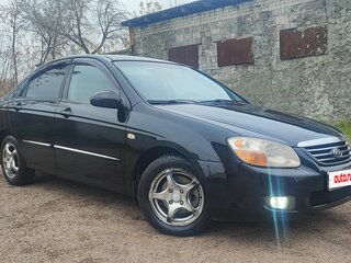 2007 Kia Cerato I Рестайлинг, чёрный, 410000 рублей, вид 2