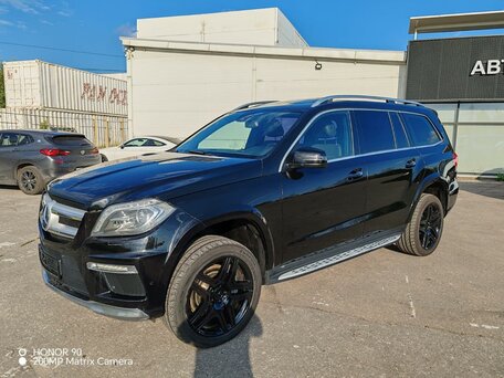 2014 Mercedes-Benz GL-Класс 350 II (X166), чёрный, 3399000 рублей, вид 1