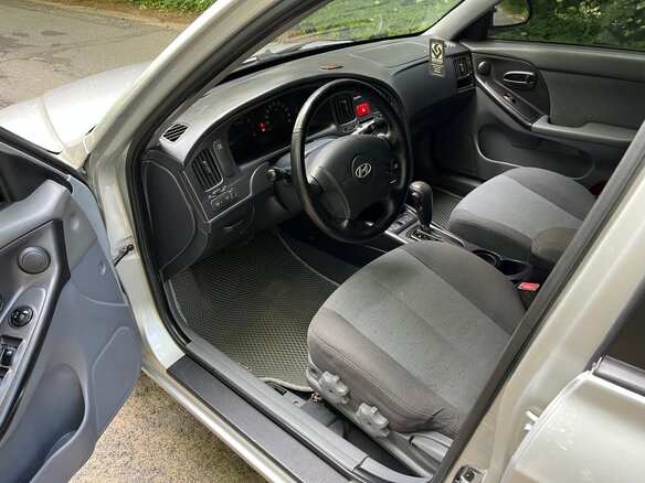 2004 Hyundai Elantra III (XD2) Рестайлинг, серебристый - вид 6