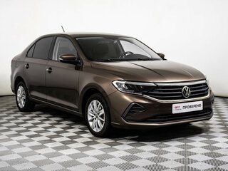 2020 Volkswagen Polo VI, коричневый, 1429000 рублей, вид 3