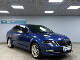 2019 Skoda Octavia III (A7) Рестайлинг, синий, 2414000 рублей, вид 3