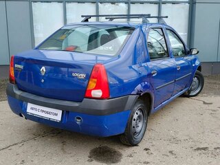 2006 Renault Logan I, синий, 167000 рублей, вид 5