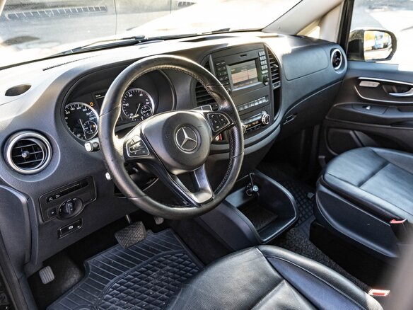 2016 Mercedes-Benz Vito 119 BlueTEC L2 III (W447), чёрный, 3200000 рублей - вид 6
