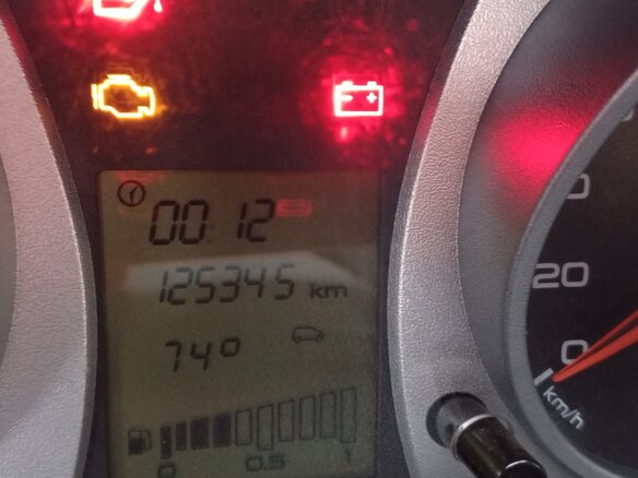 2012 Lada (ВАЗ) Granta I, чёрный, 270000 рублей - вид 7