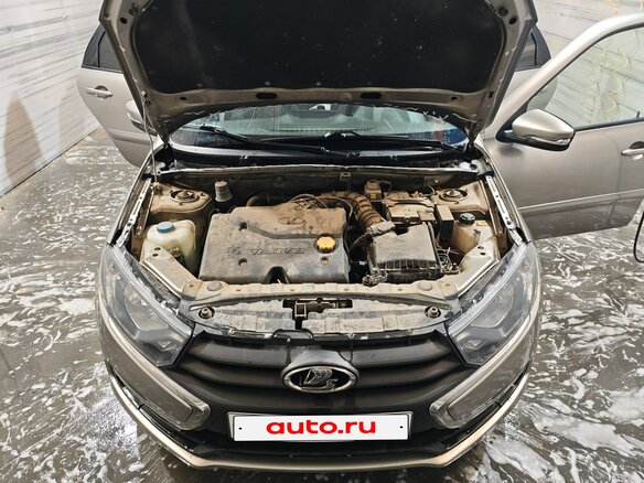 2020 Lada (ВАЗ) Granta I Рестайлинг, серый, 750000 рублей - вид 6
