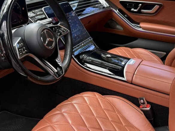 2021 Mercedes-Benz S-Класс 450 4MATIC VII (W223), серый, 8300000 рублей - вид 7