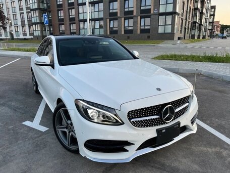 2017 Mercedes-Benz C-Класс 180 9G-TRONIC IV (W205), белый, 1751000 рублей, вид 1