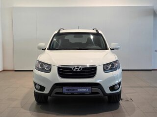 2012 Hyundai Santa Fe II Рестайлинг, белый, 1690000 рублей, вид 2