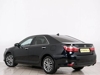 2016 Toyota Camry VII (XV50) Рестайлинг, чёрный, 2359000 рублей, вид 4