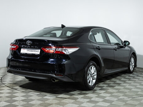 2019 Toyota Camry VIII (XV70), чёрный, 1969700 рублей, вид 5