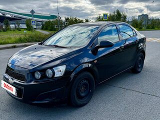 2013 Chevrolet Aveo II, чёрный, 770000 рублей, вид 2