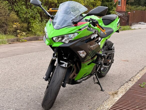 2020 Kawasaki Ninja 400, зелёный, 530000 рублей - вид 17
