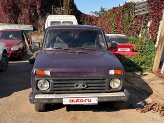 2002 Lada (ВАЗ) 2121 (4x4) Фора I Рестайлинг, фиолетовый, 170000 рублей, вид 2