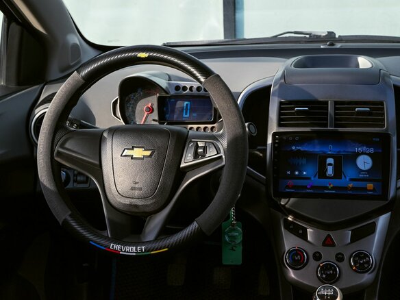 2014 Chevrolet Aveo II, серый, 584000 рублей - вид 17