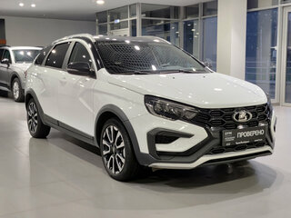 2024 Lada (ВАЗ) Vesta SW Cross I Рестайлинг (NG), белый, 1242000 рублей, вид 3