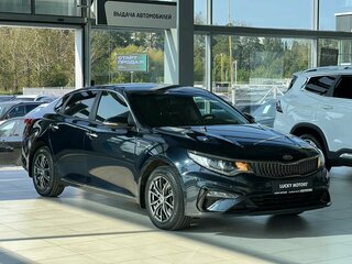 2018 Kia Optima IV Рестайлинг, синий, 1895000 рублей, вид 1