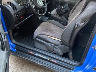 2001 Volkswagen Polo IV, синий, 280000 рублей, вид 5