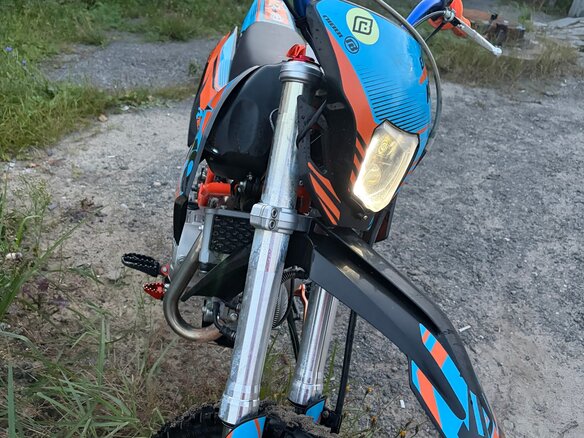 2024 Kayo Evolution YX140EM, оранжевый, 80000 рублей - вид 2