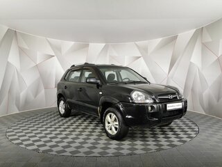 2008 Hyundai Tucson I, чёрный, 495000 рублей, вид 3