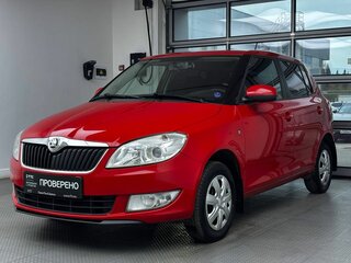 2013 Skoda Fabia II Рестайлинг, красный, 699000 рублей, вид 1