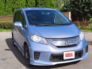 2014 Honda Freed I Рестайлинг, голубой, 1251000 рублей, вид 5