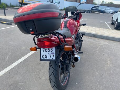 2002 Yamaha XJ600, красный, 250000 рублей, вид 4