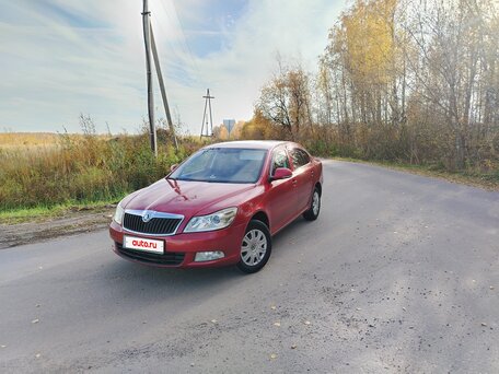 2009 Skoda Octavia II (A5) Рестайлинг, пурпурный, 630000 рублей, вид 2