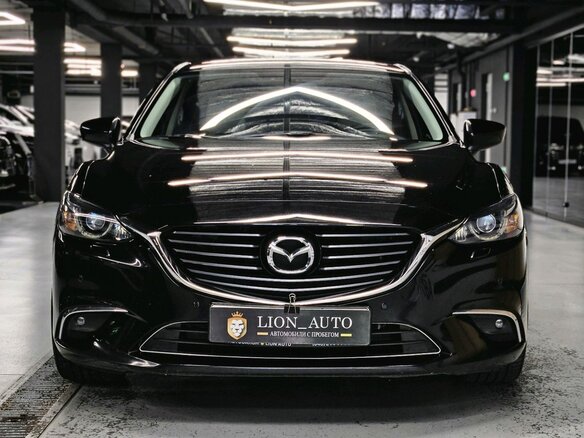 2016 Mazda 6 III (GJ) Рестайлинг, чёрный - вид 1