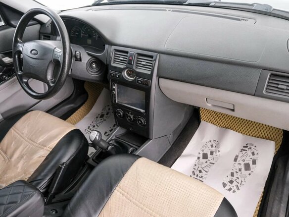 2012 Lada (ВАЗ) Priora I, чёрный, 469000 рублей - вид 11