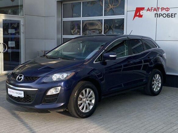 2011 Mazda CX-7 I Рестайлинг, синий - вид 2
