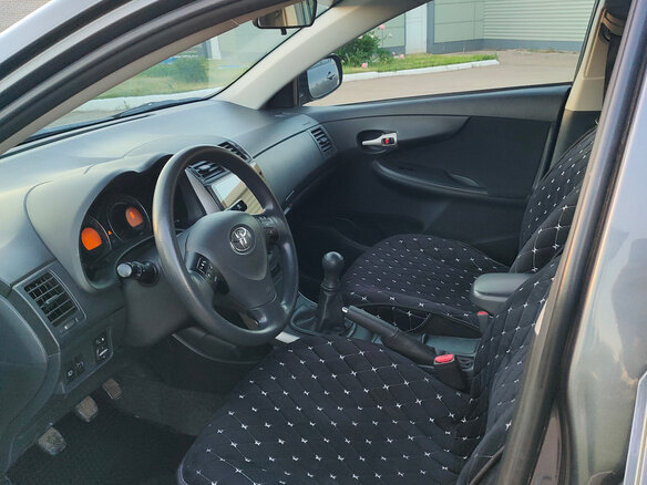 2008 Toyota Corolla X (E140, E150), серый, 1250000 рублей - вид 12