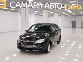 2015 Lada (ВАЗ) Granta I, чёрный, 385000 рублей, вид 1