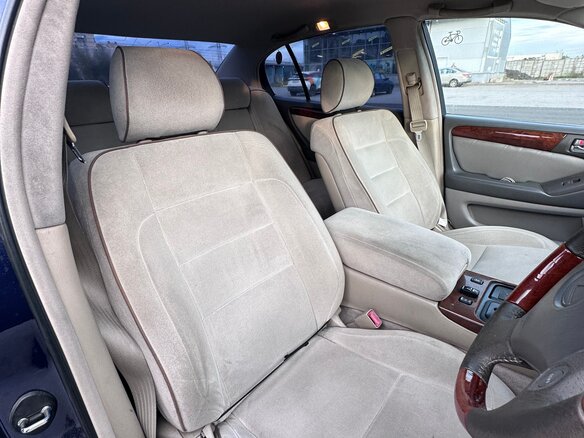 1998 Toyota Aristo 4-speed II, синий, 1050000 рублей - вид 12