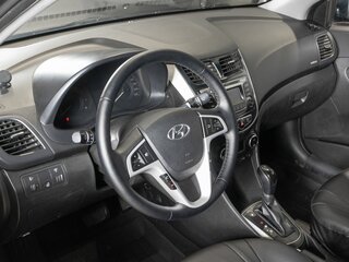 2015 Hyundai Solaris I Рестайлинг, коричневый, 1045000 рублей, вид 5