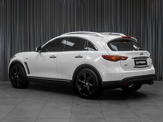 2012 Infiniti FX50 II (S51) Рестайлинг, белый, 2279000 рублей, вид 2