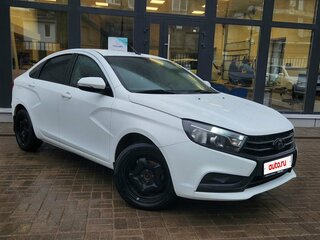 2017 Lada (ВАЗ) Vesta I, белый, 640000 рублей, вид 2