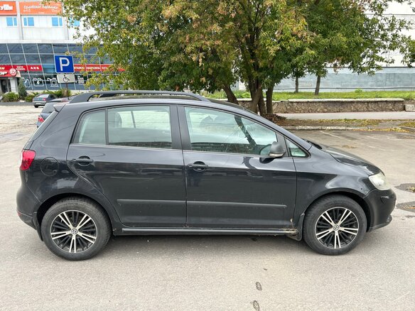 2008 Volkswagen Golf Plus I, чёрный - вид 3