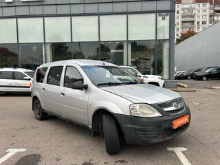 2013 Lada (ВАЗ) Largus I, серебристый, 339000 рублей, вид 2