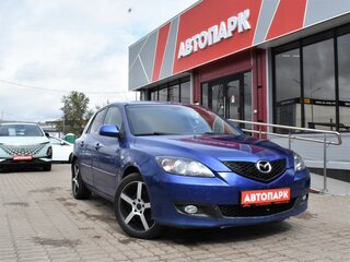 2006 Mazda 3 I (BK) Рестайлинг, синий, 479000 рублей, вид 1