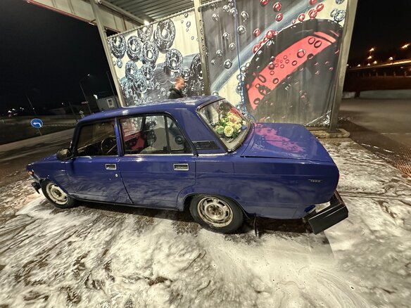 1999 Lada (ВАЗ) 2105, синий - вид 5